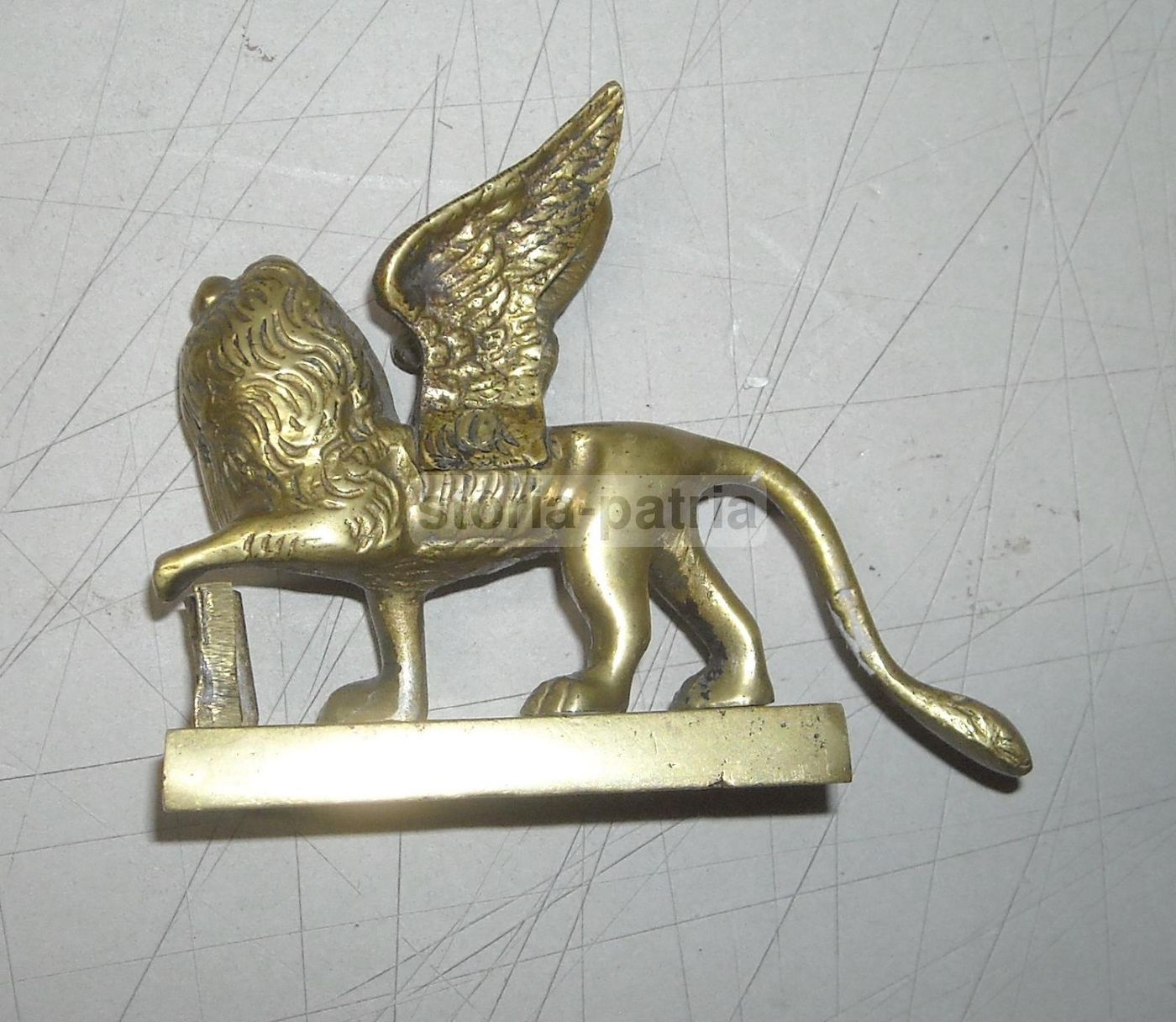 Leone Alato Veneziano: Scultura In Bronzo Assicurazioni Generali, 1920 Circa
