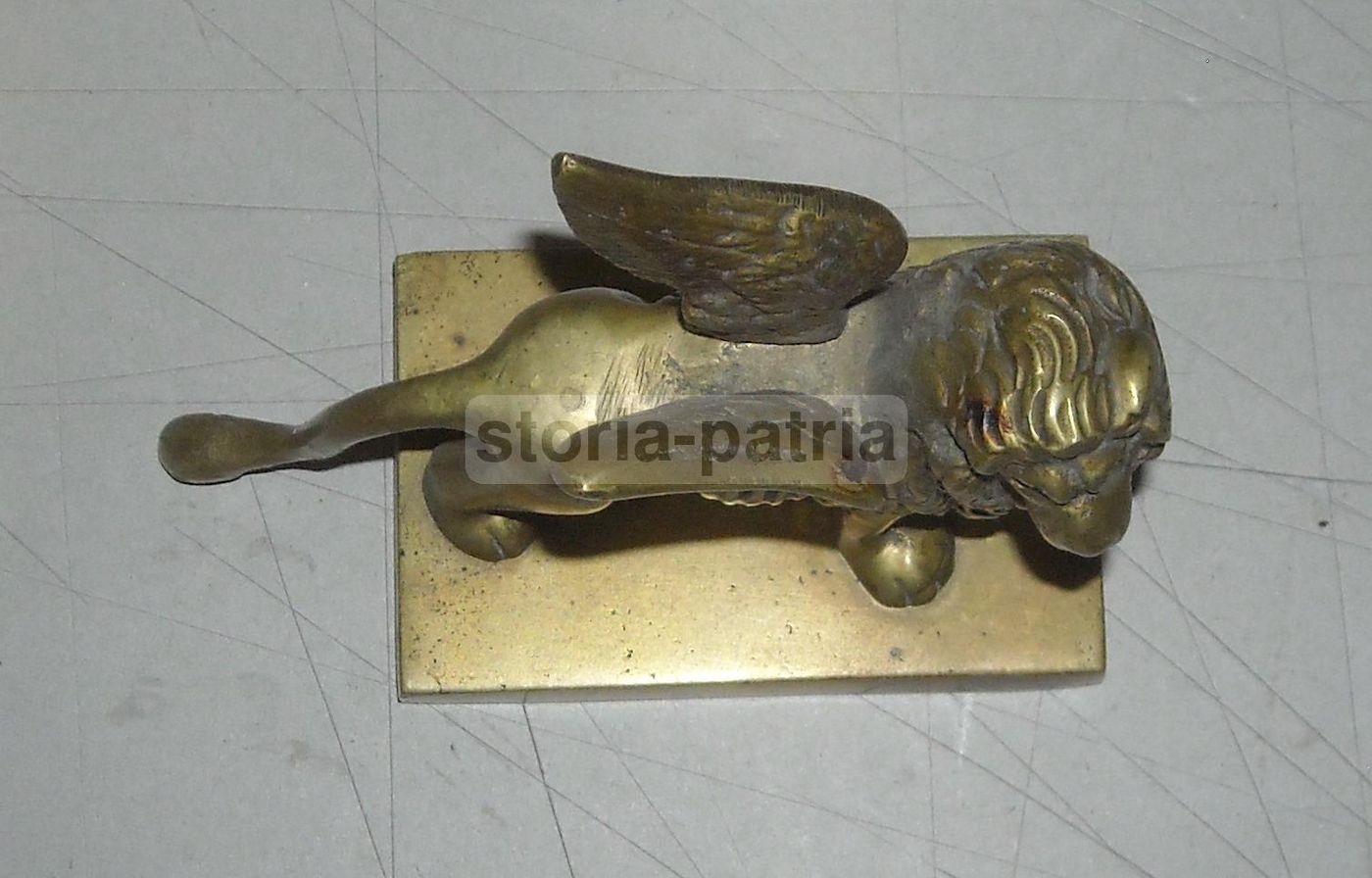 Leone Alato Veneziano: Scultura In Bronzo Assicurazioni Generali, 1920 Circa