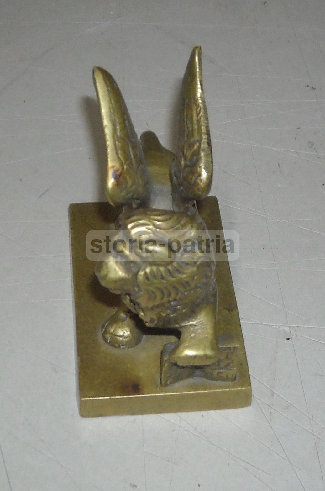 Leone Alato Veneziano: Scultura In Bronzo Assicurazioni Generali, 1920 Circa