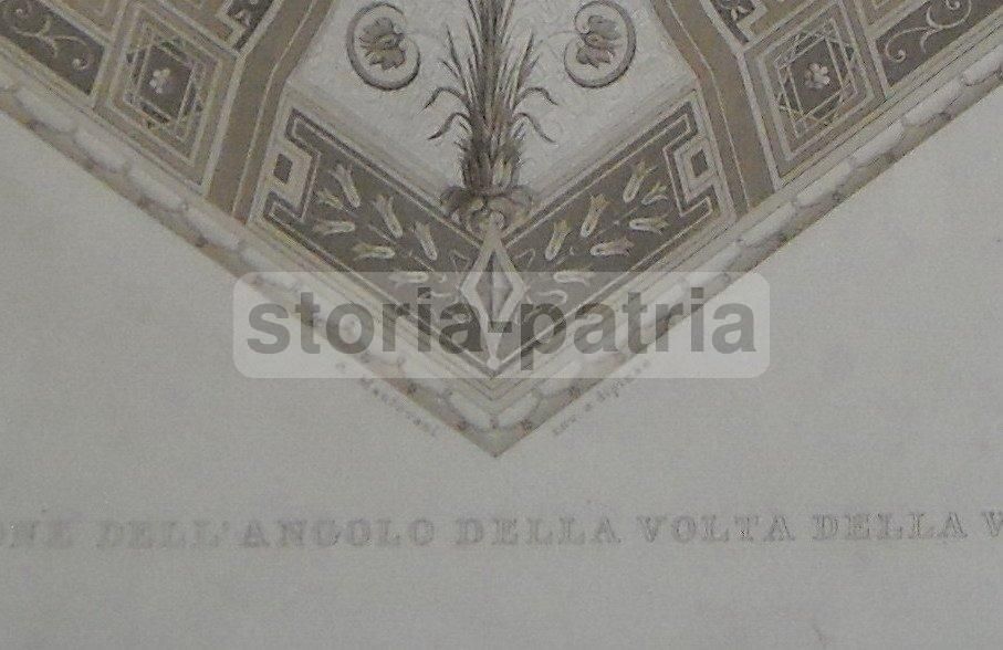 Incisione Antica Decorazione Murale, Alessandro Mantovani