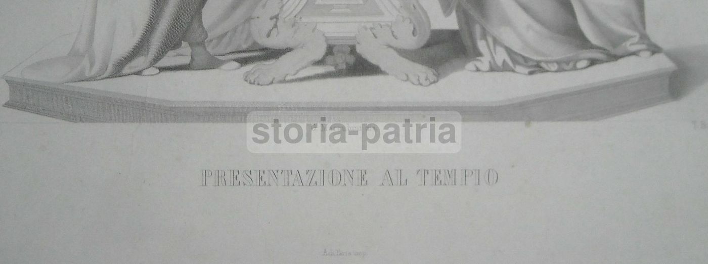 Presentazione Al Tempio (XIX Secolo)   Albertinelli