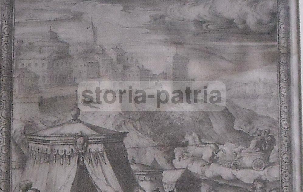 Agostino Carracci Incisione Gerusalemme Liberata Rinaldo Armida