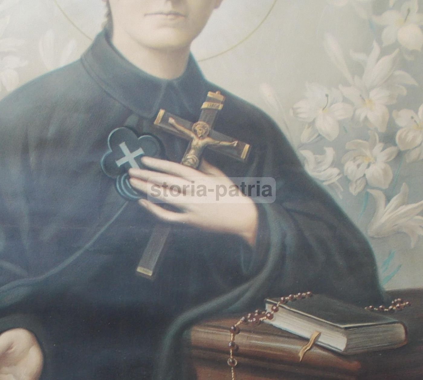 Santa Gemma Galgani, Cromolitografia Dei Passionisti, 1933