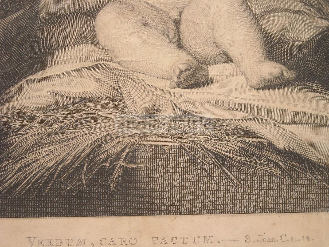 Stampa Devozionale Garavaglia Da Maratta Edizione Bardi Firenze 800