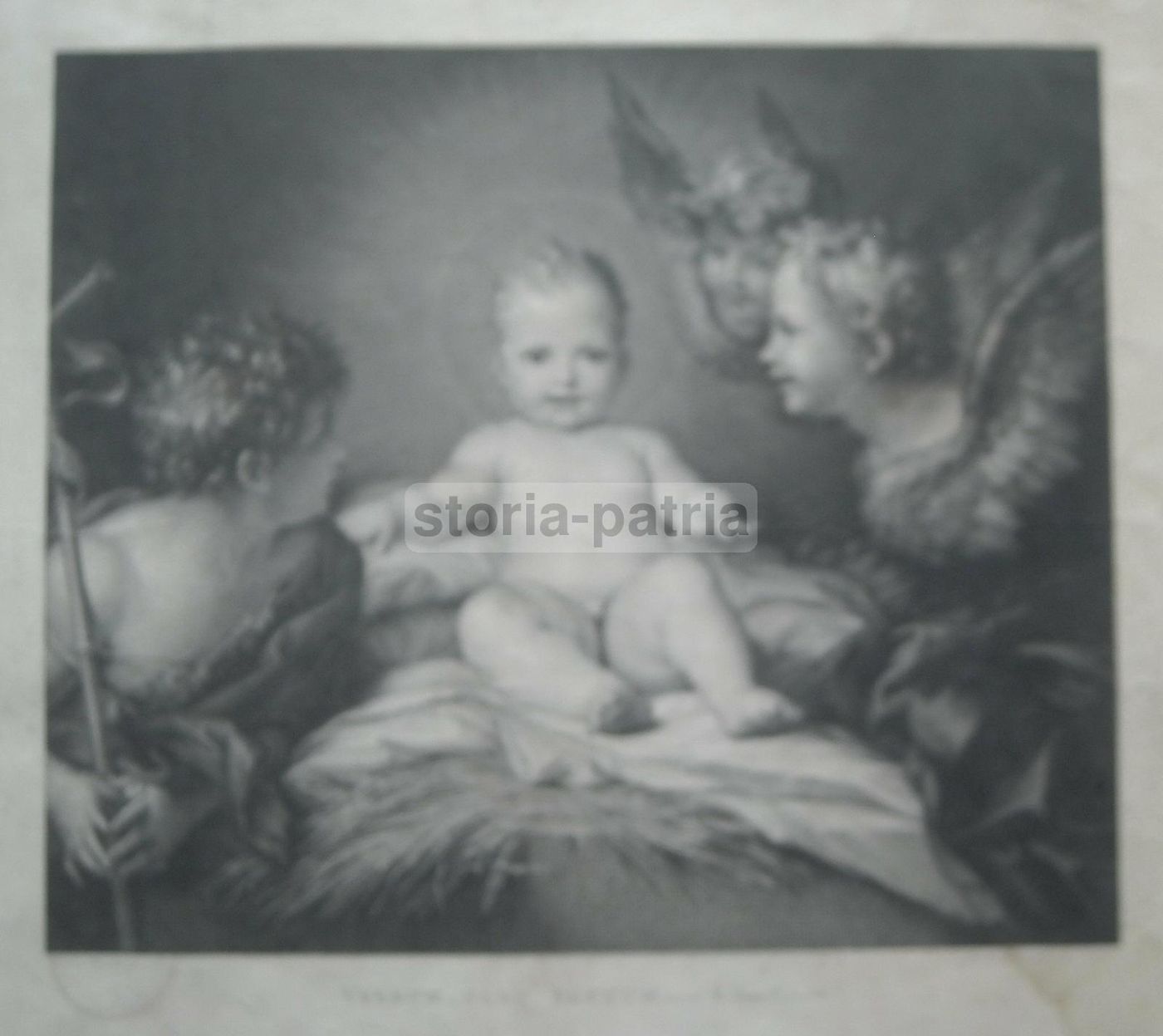 Stampa Devozionale Garavaglia Da Maratta Edizione Bardi Firenze 800