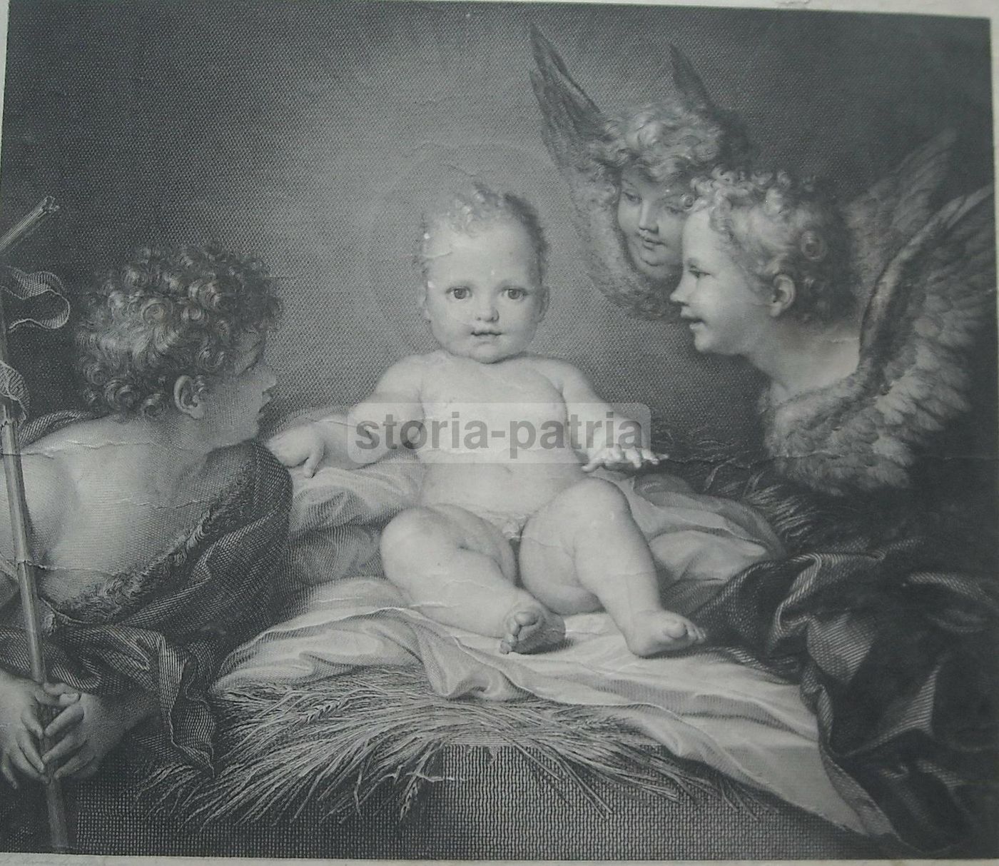 Stampa Devozionale Garavaglia Da Maratta Edizione Bardi Firenze 800