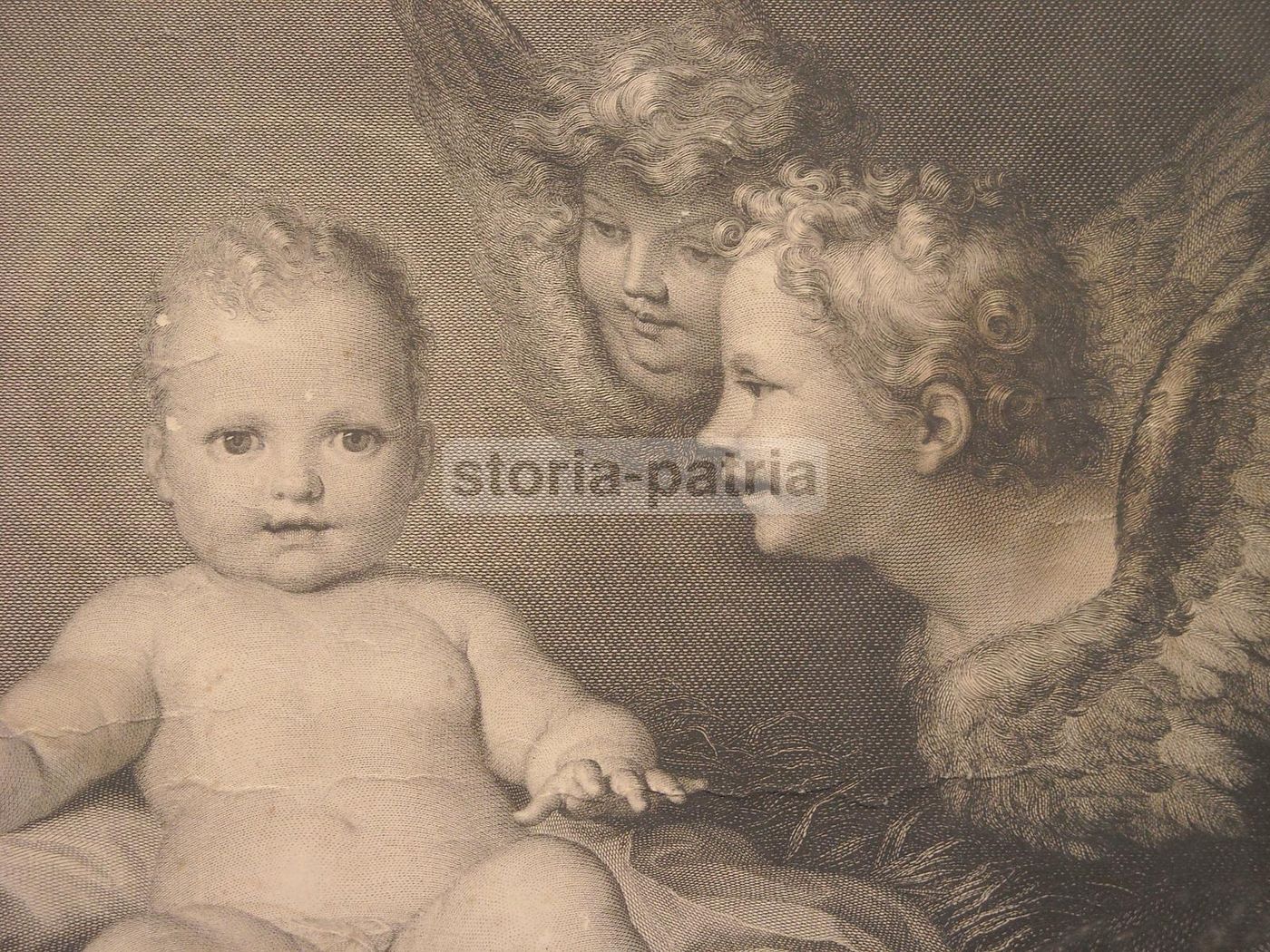 Stampa Devozionale Garavaglia Da Maratta Edizione Bardi Firenze 800