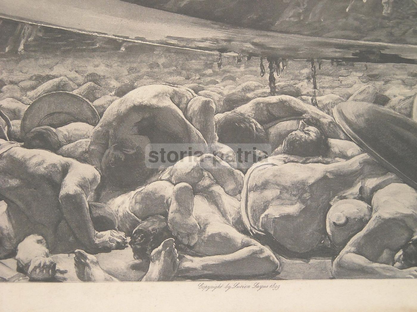 Allegoria Della Morte: José Villegas, Stampa Antica, 1899