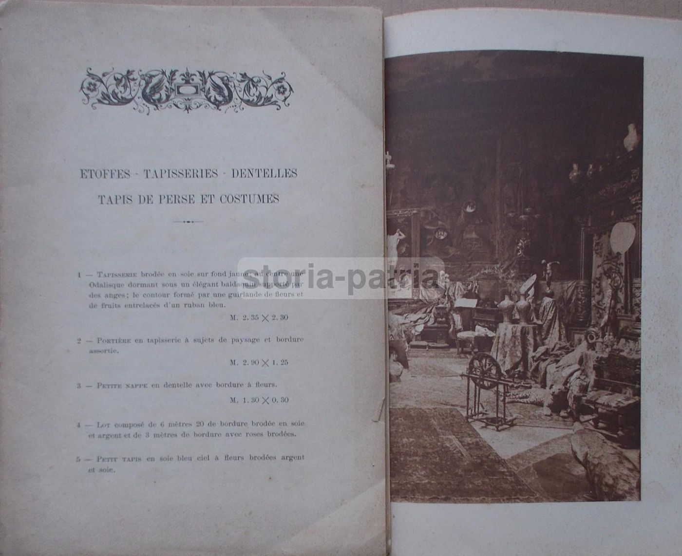Catalogo Vendita d'Arte, Antiquariato E Mobili, Firenze 1904