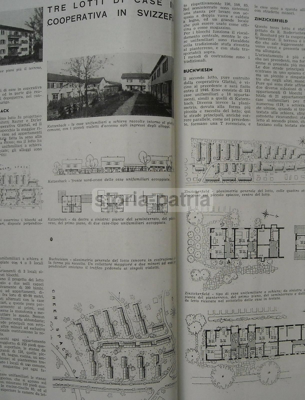 Rivista Lo Stile N. 1 1947 Giò Ponti Design Architettura Milano
