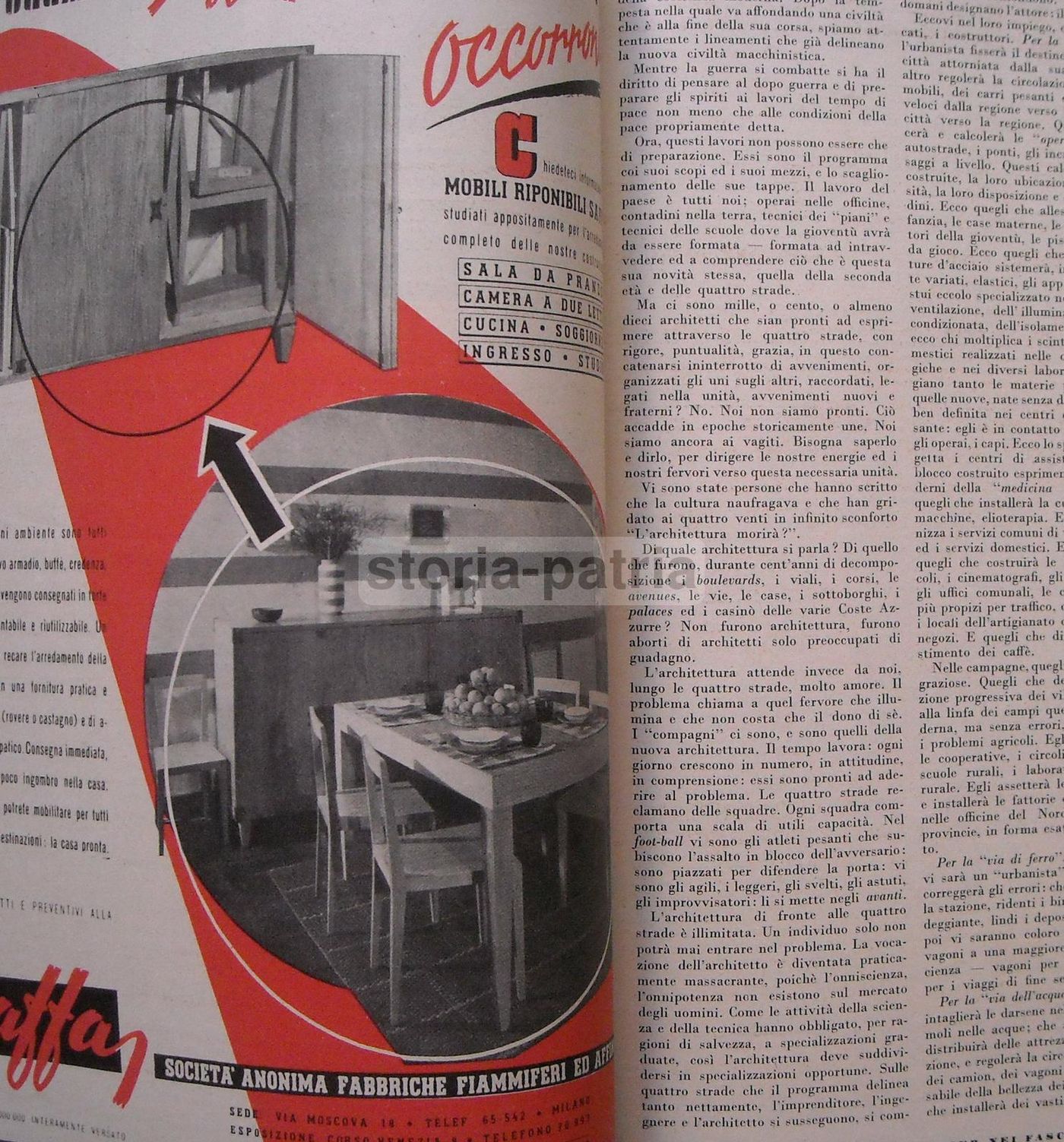 Stile 1944, N. 11. Giò Ponti, Le Corbusier, De Pisis, Tozzi, Rava