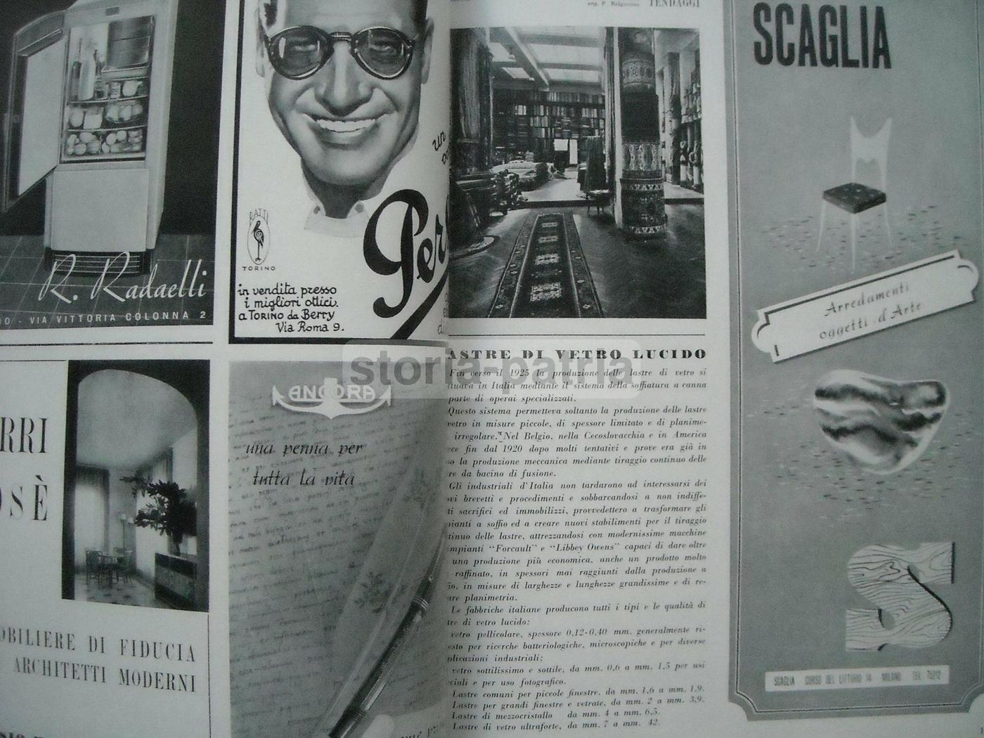 Lo Stile, 1941: Numero Speciale Dedicato Al Vetro Diretto Da Giò Ponti