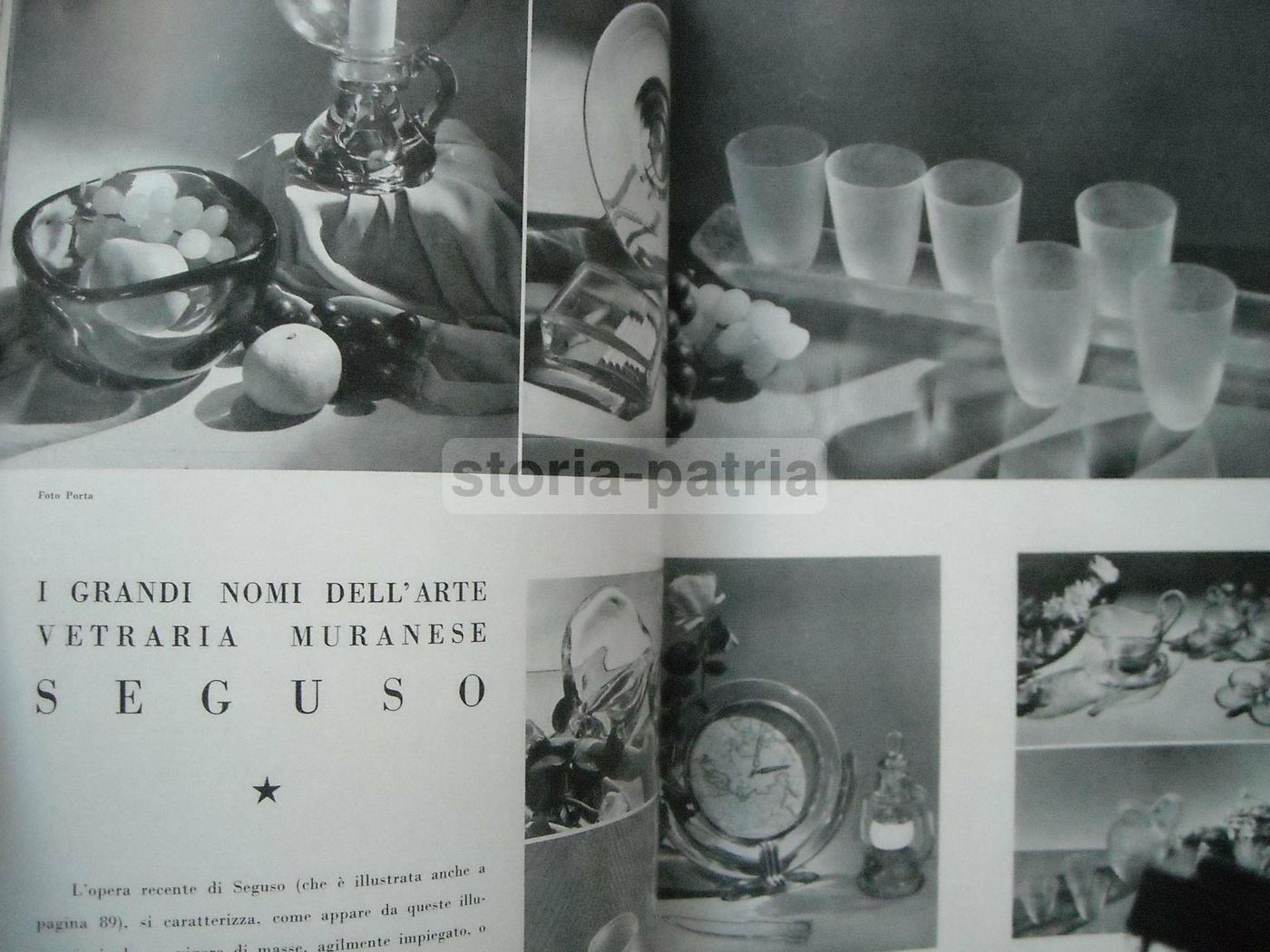 Lo Stile, 1941: Numero Speciale Dedicato Al Vetro Diretto Da Giò Ponti