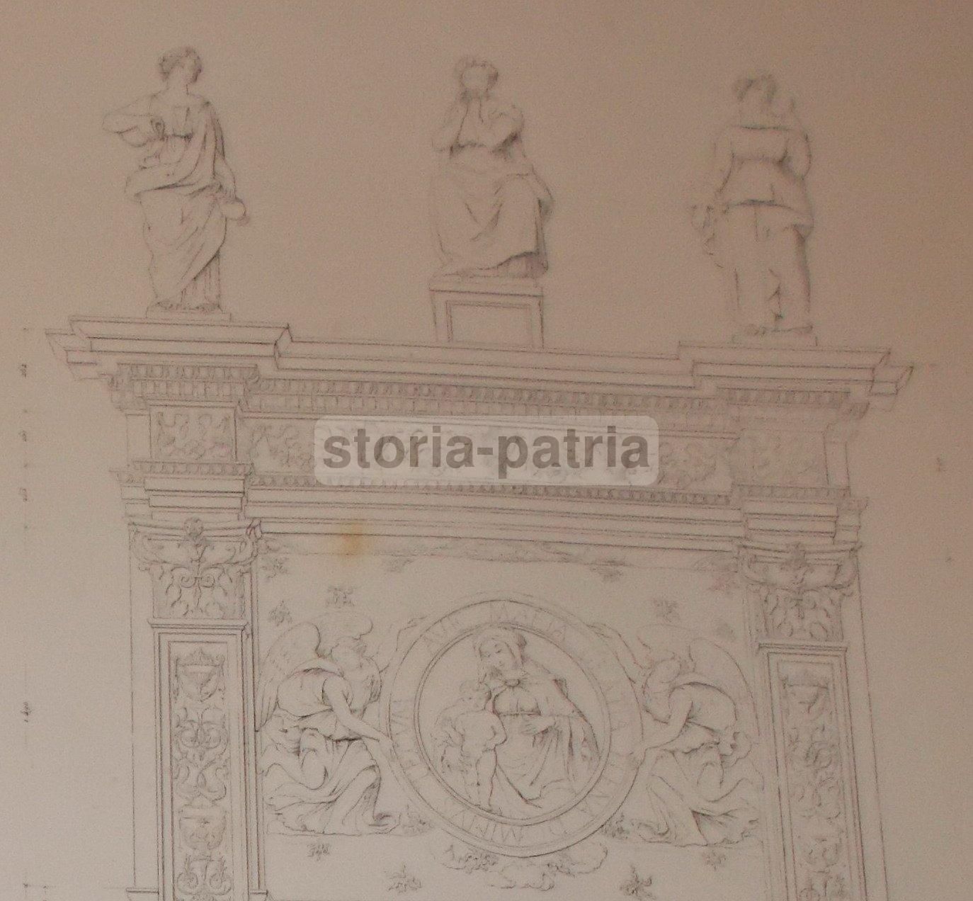 Monumento Al Cardinale Giovanni Di Castro, Chiesa Di Santa Maria Del Popolo, Roma