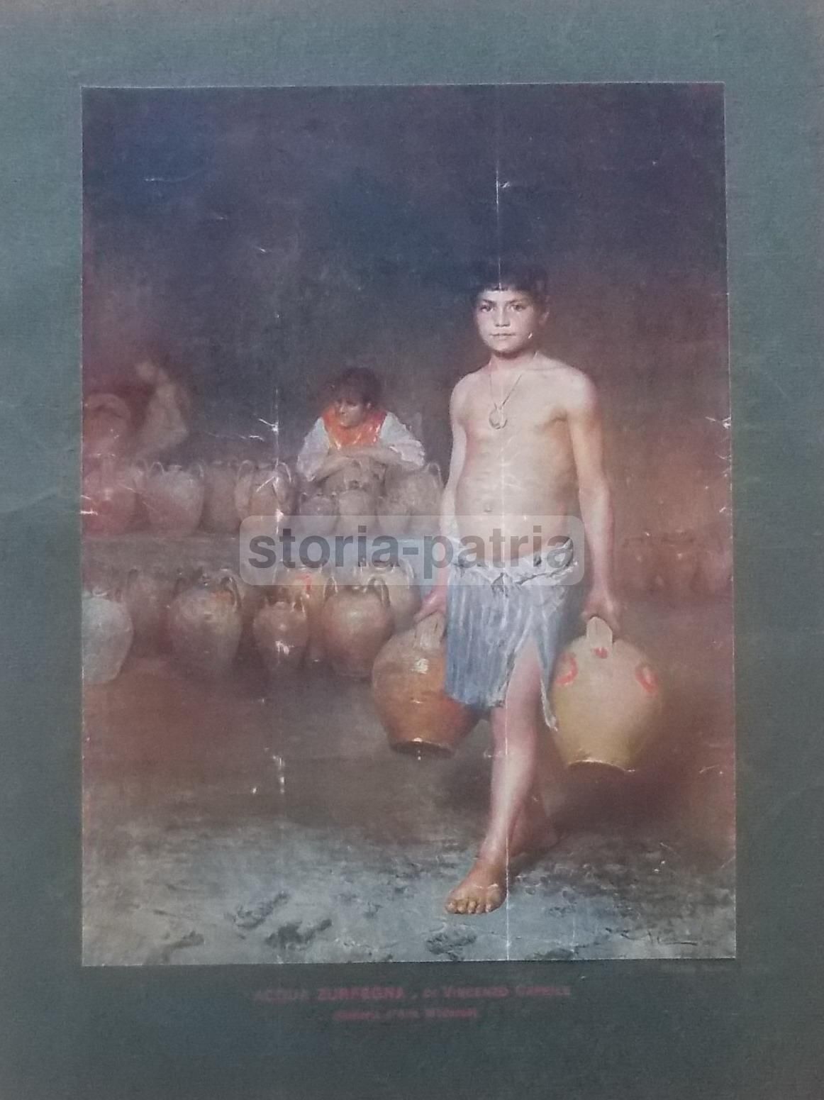 Vincenzo Caprile, Acqua Surfegna. Stampa Antica Folklore Napoletano