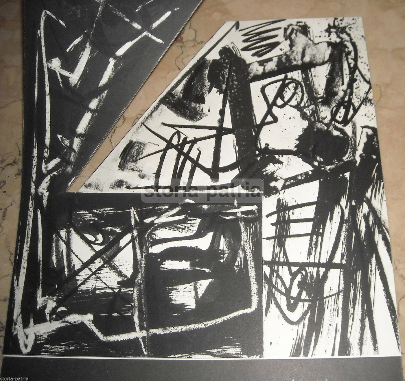 Emilio Vedova, Studio Per Plurimo. Grafica Bolaffi Arte Autografata
