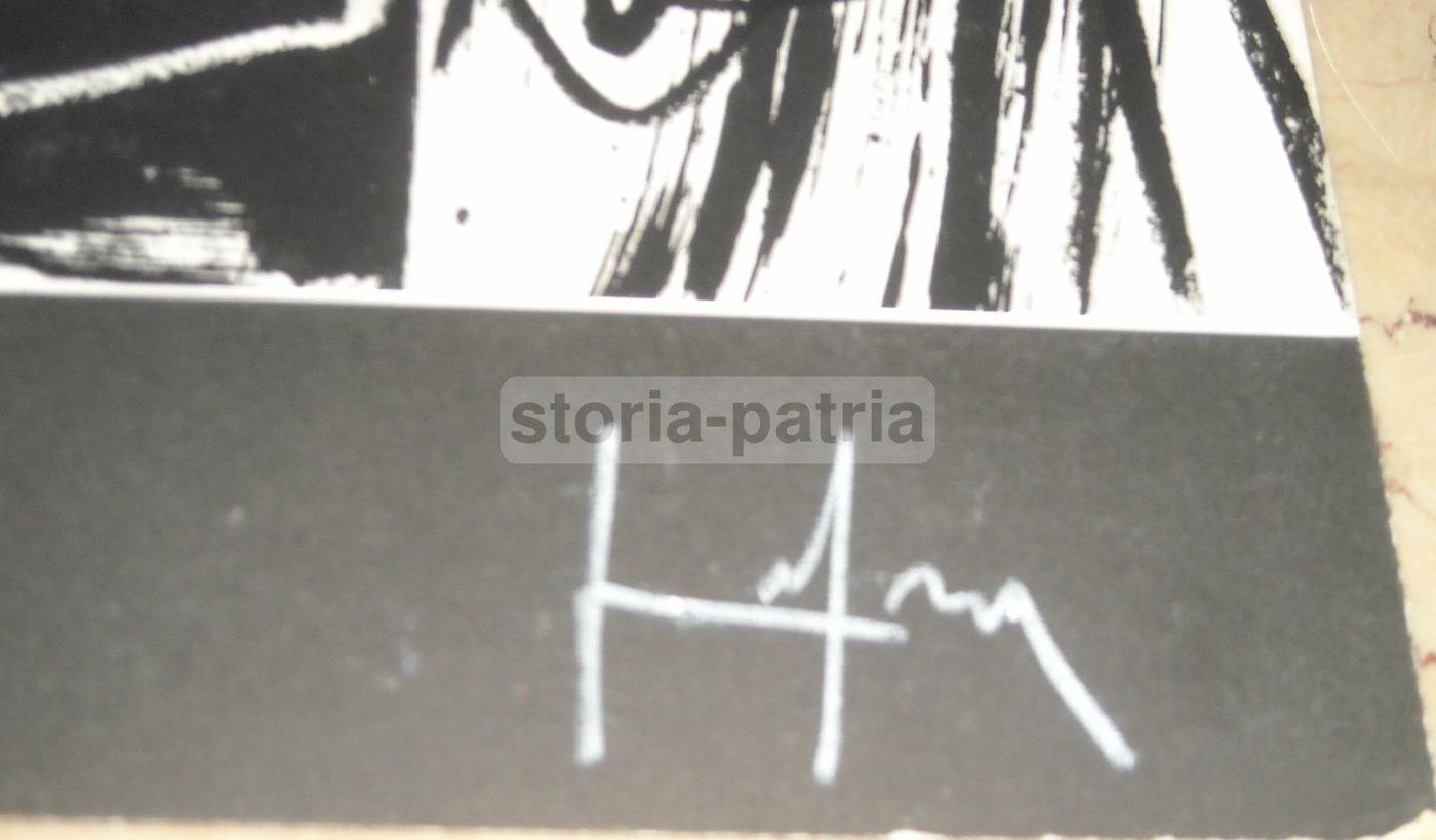 Emilio Vedova, Studio Per Plurimo. Grafica Bolaffi Arte Autografata
