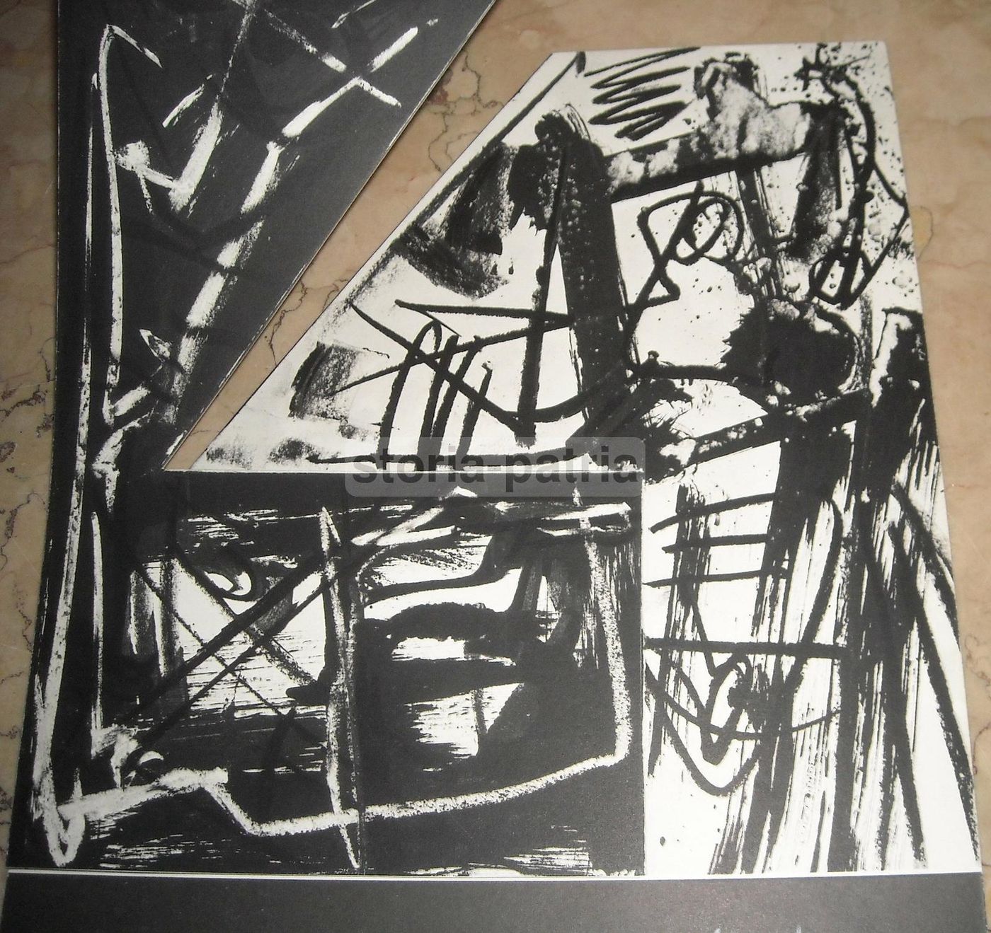 Emilio Vedova, Studio Per Plurimo. Grafica Bolaffi Arte Autografata