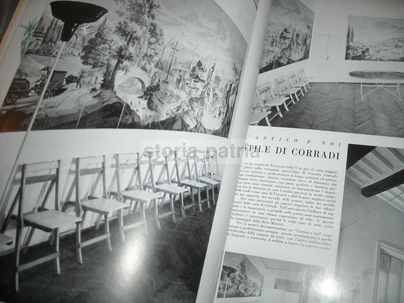 Rivista Lo Stile, Febbraio 1942: Giò Ponti, Fornasetti, Fontana Arte