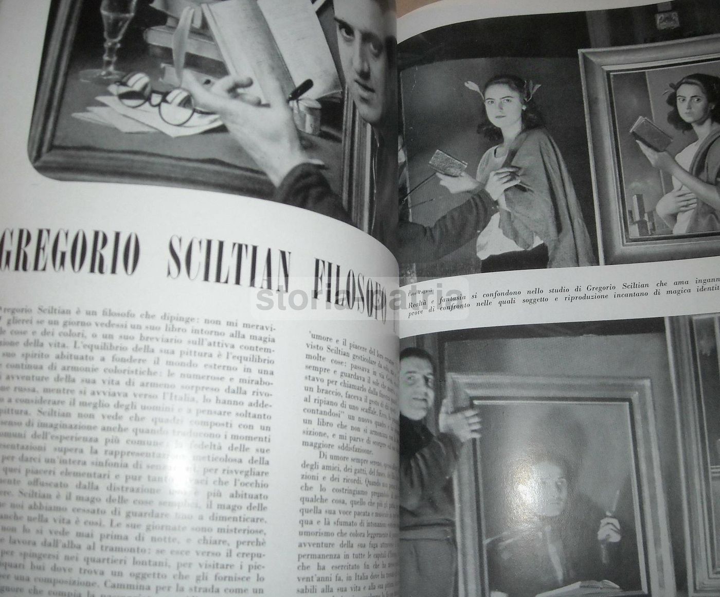 Rivista Lo Stile, Febbraio 1942: Giò Ponti, Fornasetti, Fontana Arte