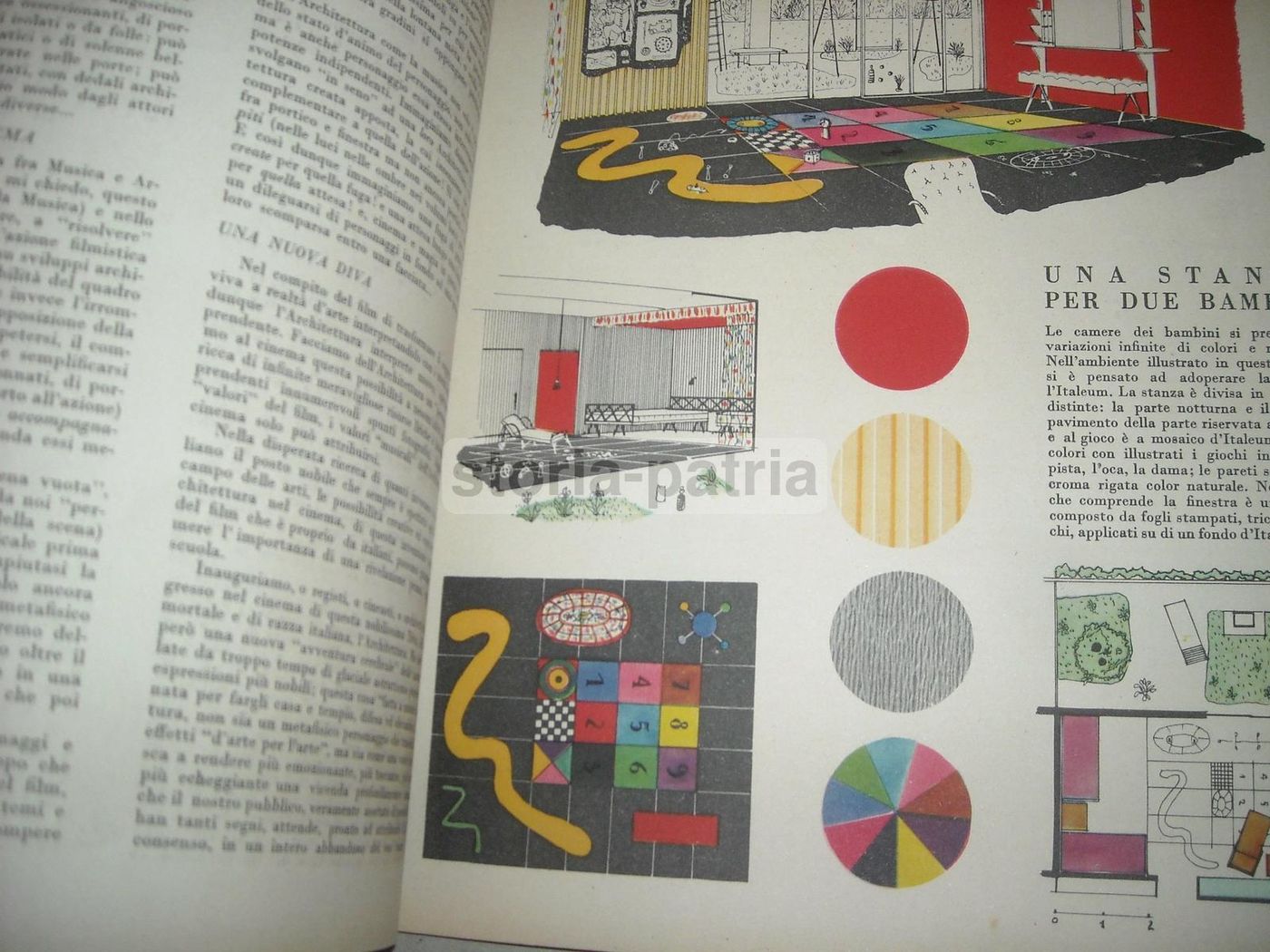 Rivista Lo Stile, Febbraio 1942: Giò Ponti, Fornasetti, Fontana Arte