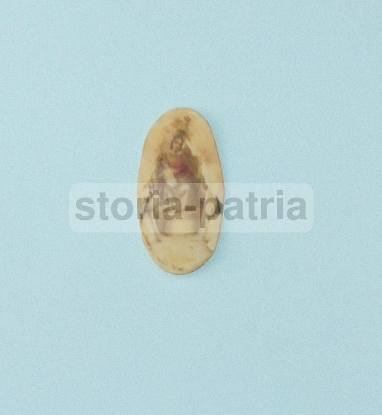 Miniatura Antica Madonna Di Pompei, Primo '900, Placchetta Devozionale