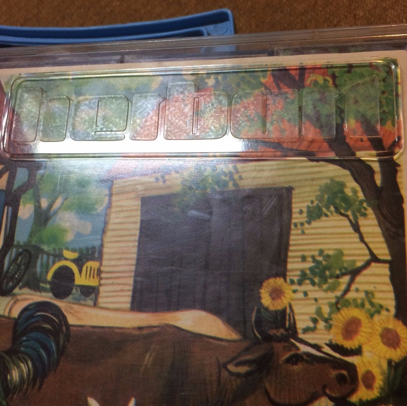 Gioco Didattico A Cubi Pinocchio Herbort, Valigetta Vintage Anni '70