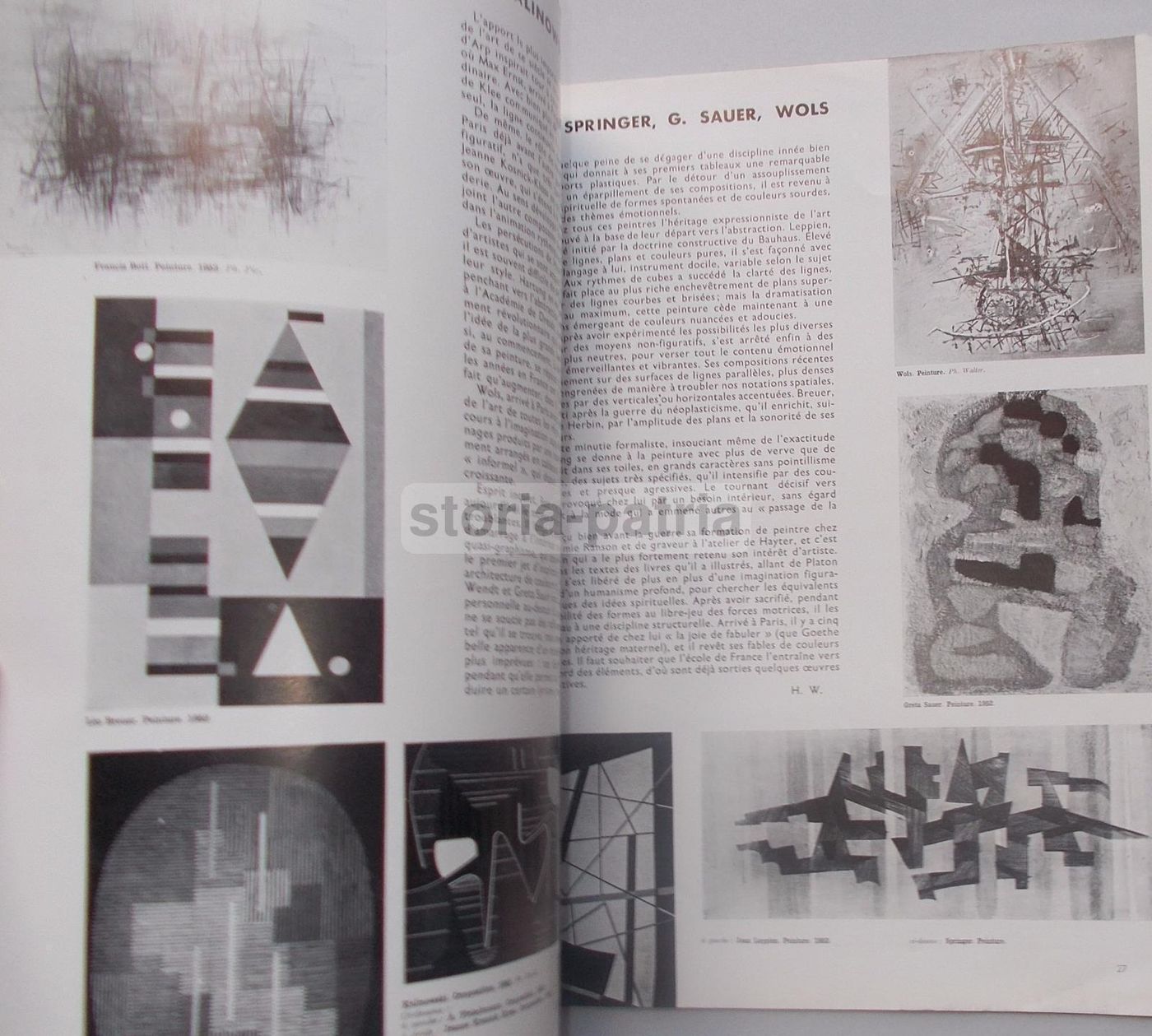 Art d'Aujourd'Hui 1953: Jean Arp, Blaue Reiter E Astrattismo Ad Amburgo
