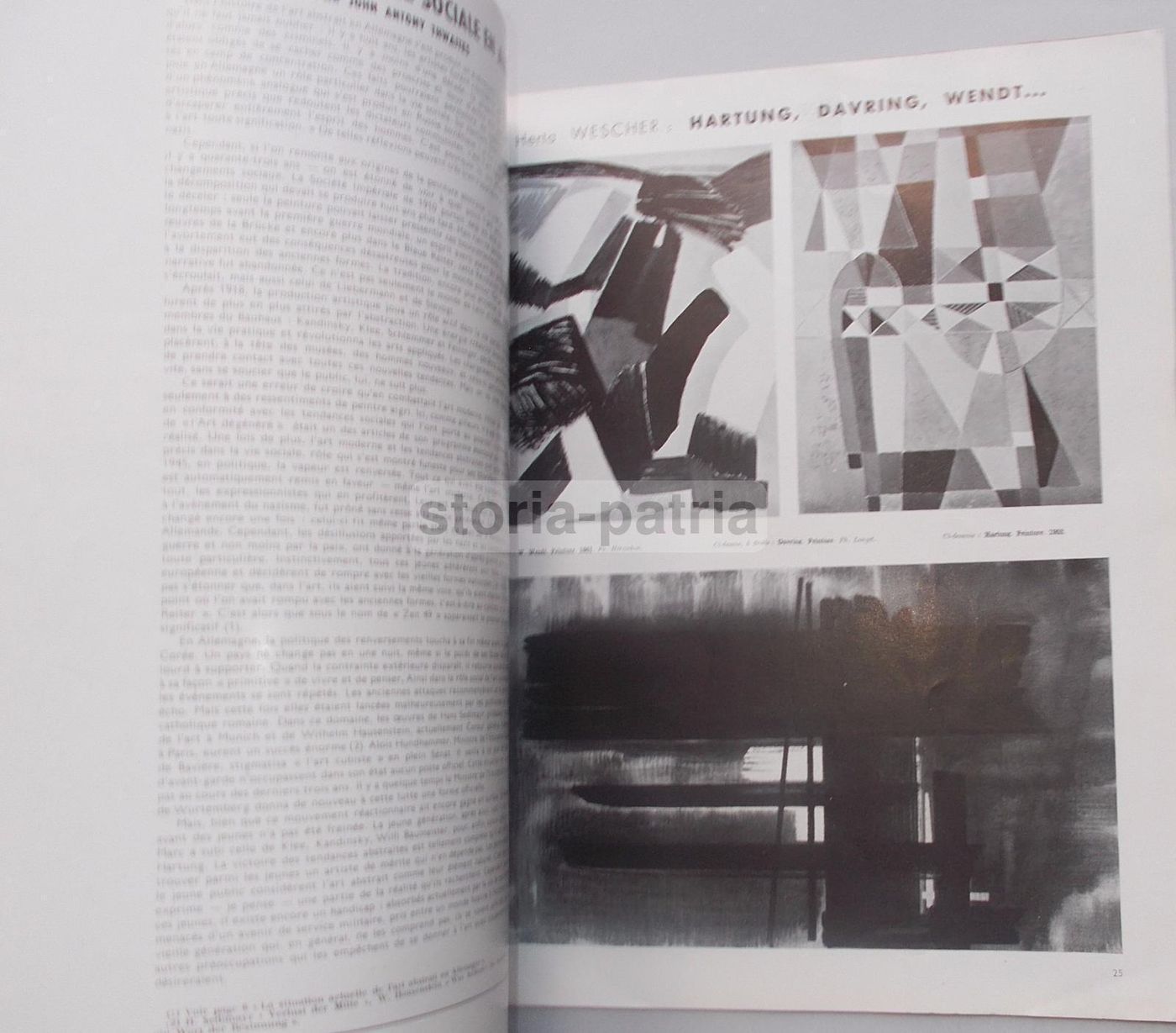 Art d'Aujourd'Hui 1953: Jean Arp, Blaue Reiter E Astrattismo Ad Amburgo