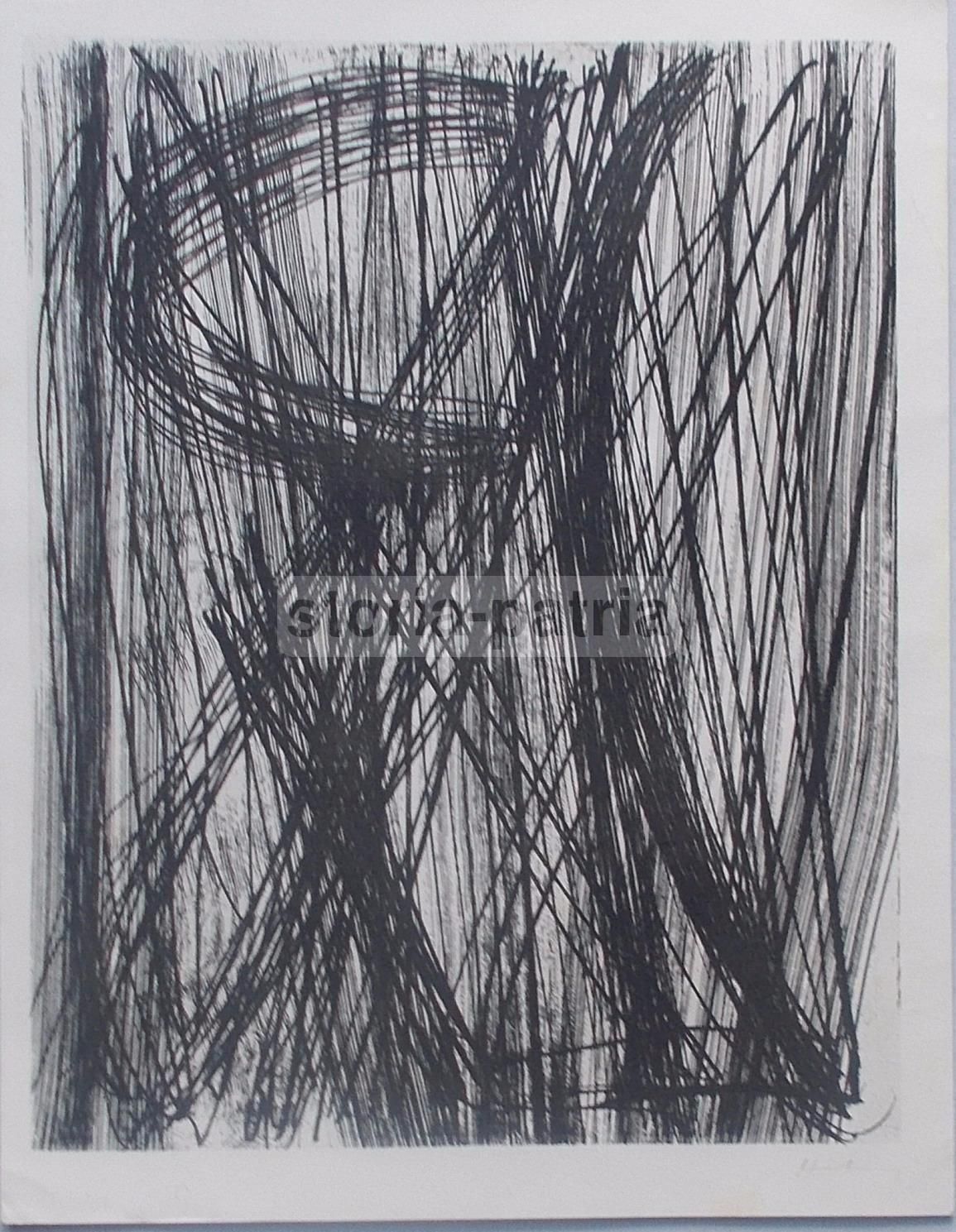 Hans Hartung: Opera Grafica Astratta Anni '50 '60