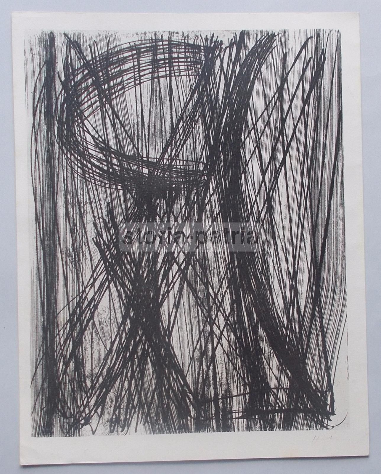 Hans Hartung: Opera Grafica Astratta Anni '50 '60
