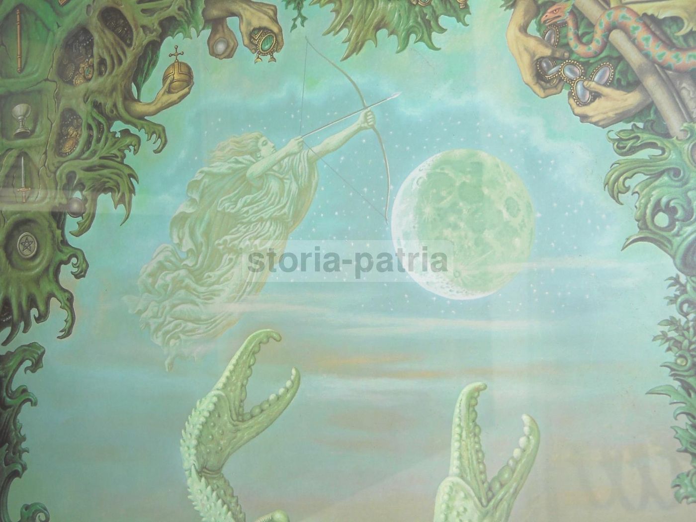 Johfra: Cancro, Stampa Astrologica Ed Esoterica Vintage, Olanda, Anni '70