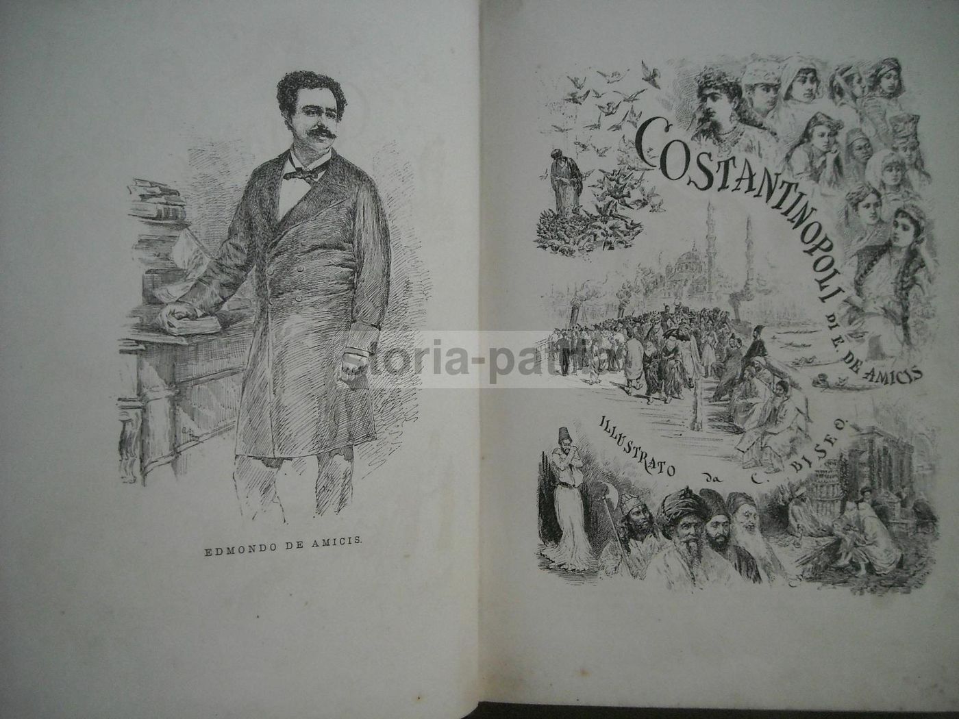 Costantinopoli. Edmondo De Amicis, Illustrazioni Di Cesare Biseo, 1882.