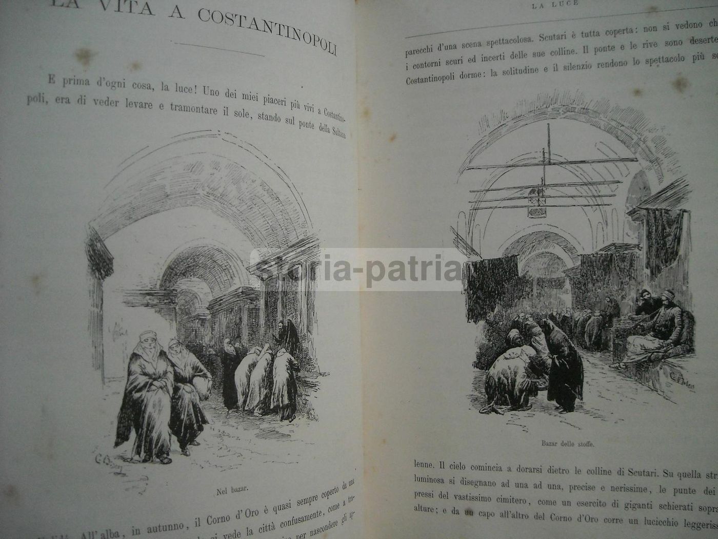 Costantinopoli. Edmondo De Amicis, Illustrazioni Di Cesare Biseo, 1882.