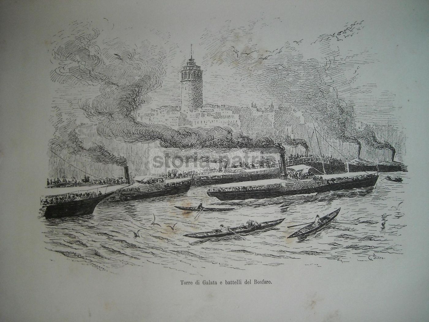 Costantinopoli. Edmondo De Amicis, Illustrazioni Di Cesare Biseo, 1882.