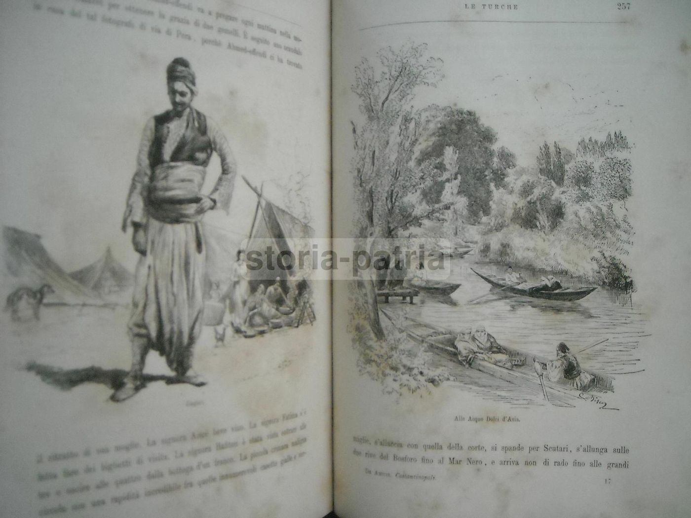 Costantinopoli. Edmondo De Amicis, Illustrazioni Di Cesare Biseo, 1882.