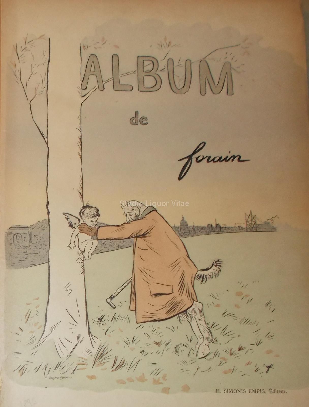 Album De Forain 1893 Edizione Limitata 50 Copie Numerate