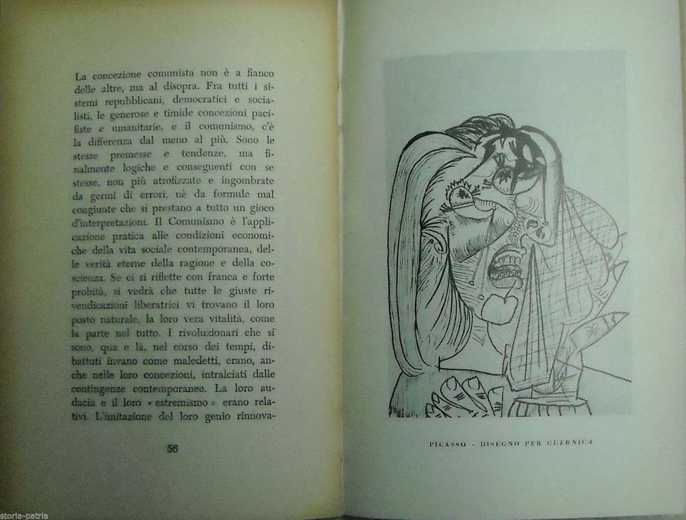 Barbusse: Lettera Agli Intellettuali Con Jack London E Disegni Di Picasso, Milano 1950