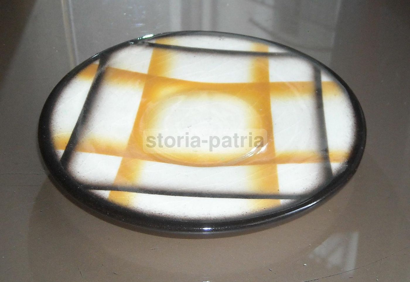 Servizio Da Caffè Art Déco In Ceramica Policroma, Anni '30 '50