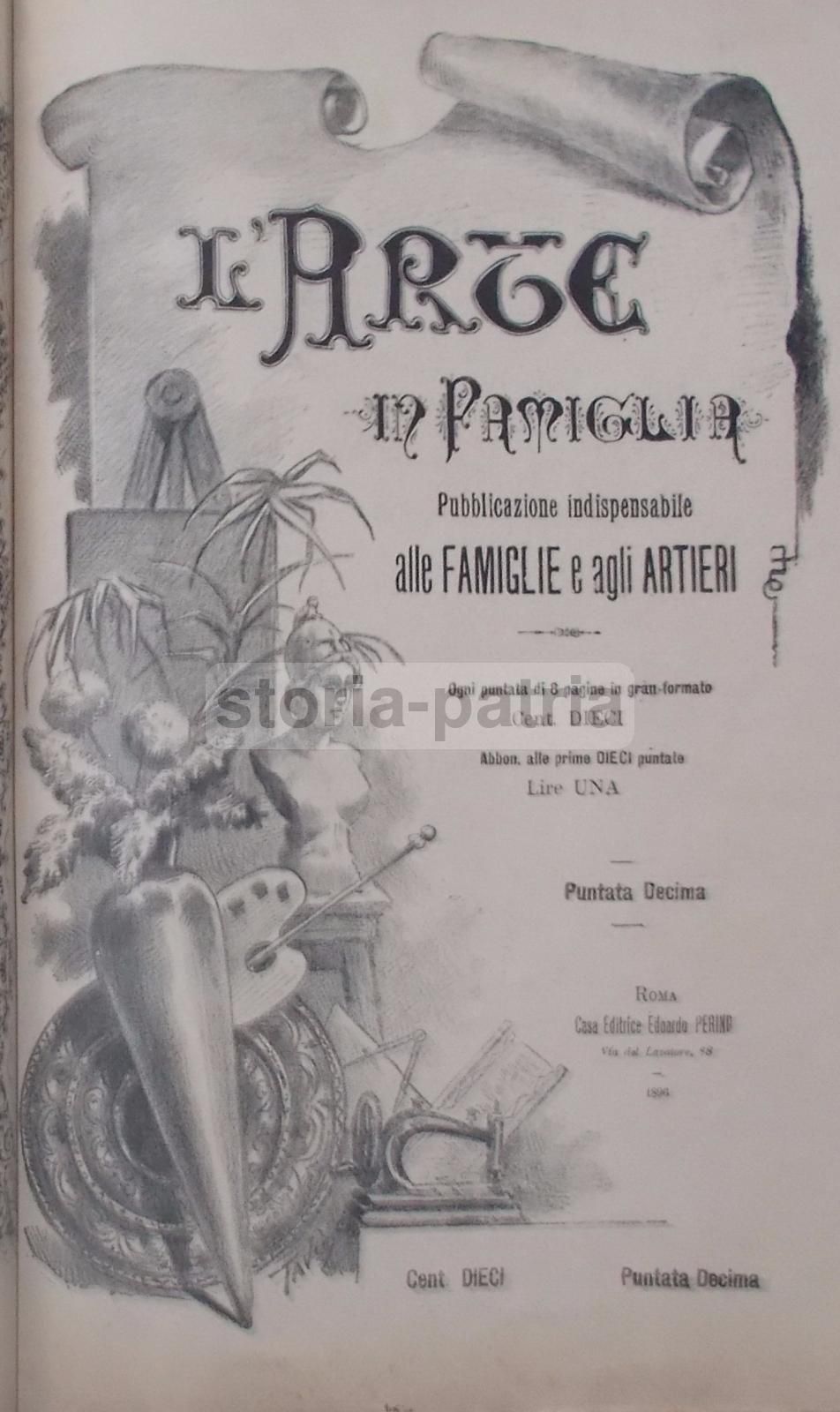 L'Arte In Famiglia: Italo Bianchi 1896 Modelli Ricamo E Monogrammi