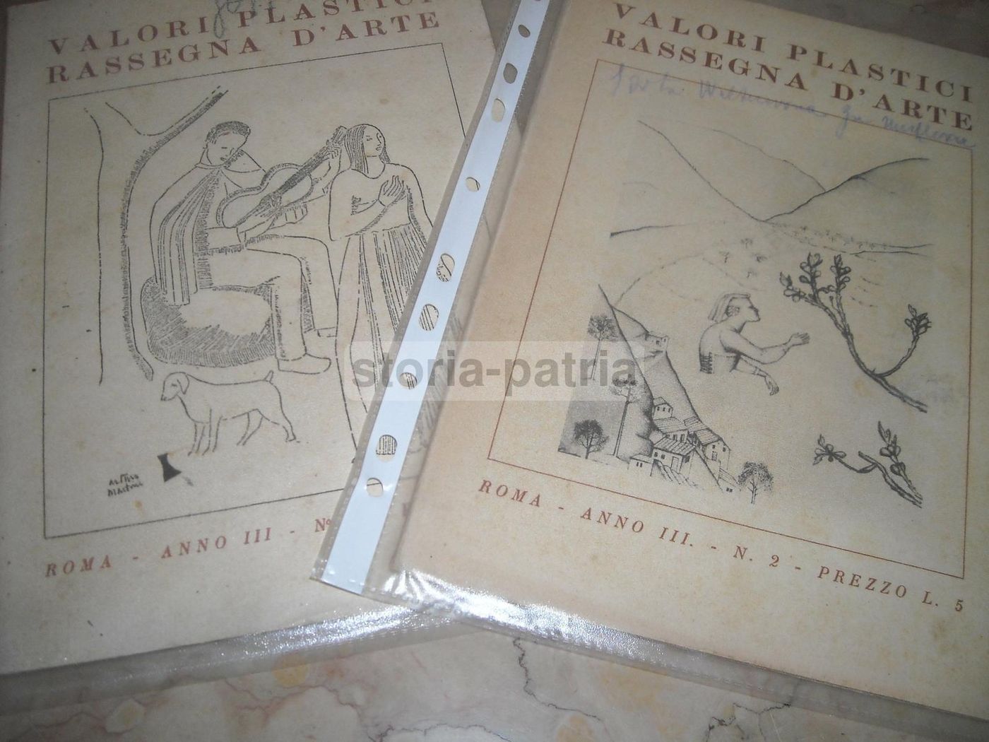 Valori Plastici Rivista d'Arte 1918 1922 Roma Broglio De Chirico