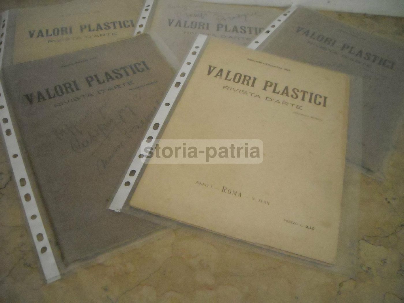 Valori Plastici Rivista d'Arte 1918 1922 Roma Broglio De Chirico
