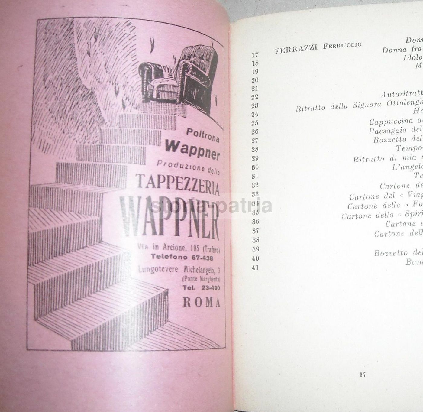 Catalogo Prima Quadriennale d'Arte Nazionale Roma 1931 Originale