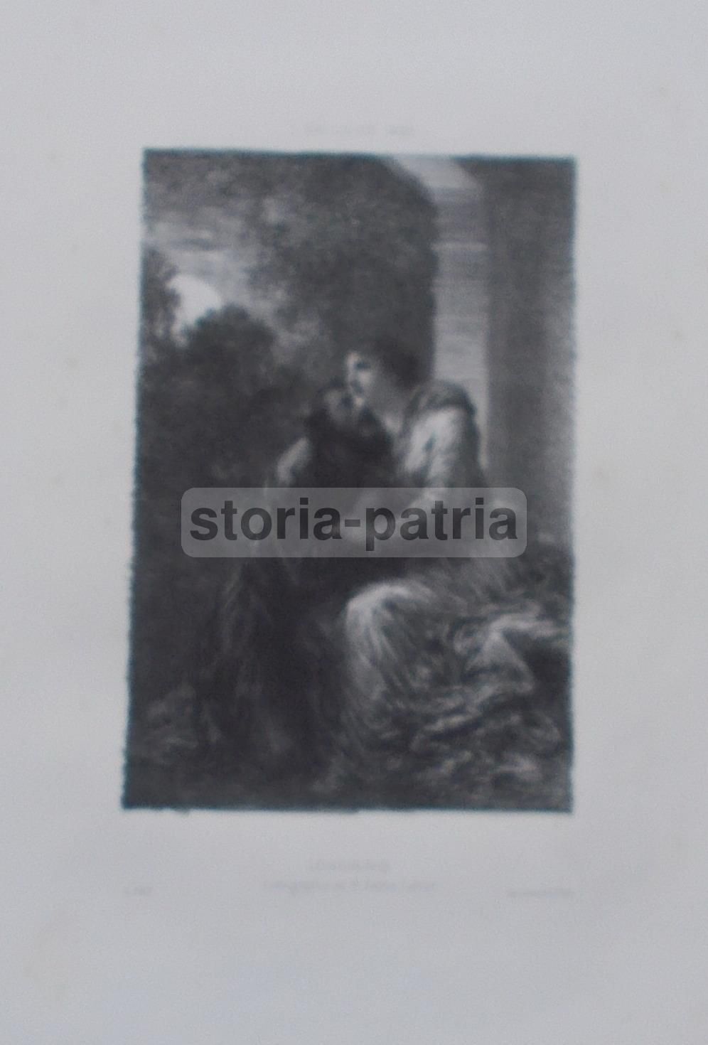 Fantin Latour: Lohengrin, Litografia Antica Lemercier, 1886