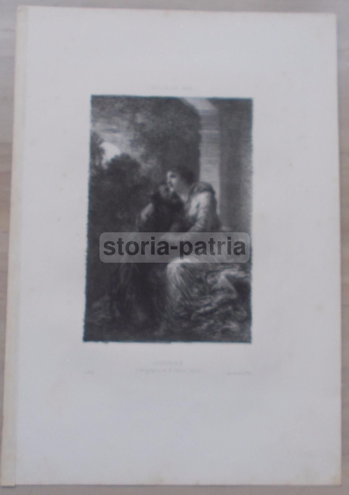 Fantin Latour: Lohengrin, Litografia Antica Lemercier, 1886