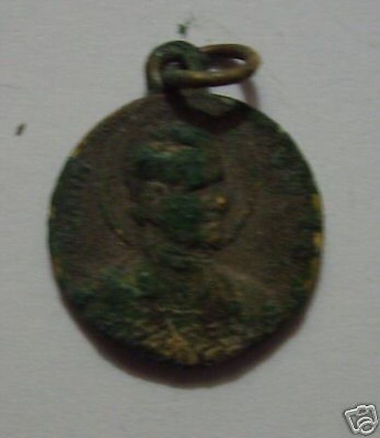 Medaglia Beato Giovanni Bosco E Madonna Con Bambino Fine '800