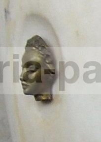 Vaso Art Déco In Alabastro Con Sculture In Bronzo, Anni '30