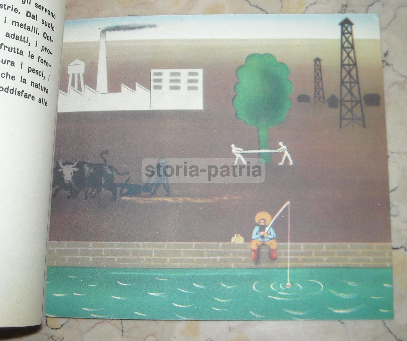 Bruno Munari: Mondo Aria Acqua Terra. Immagini Geografiche Per Ragazzi, Italgeo 1940
