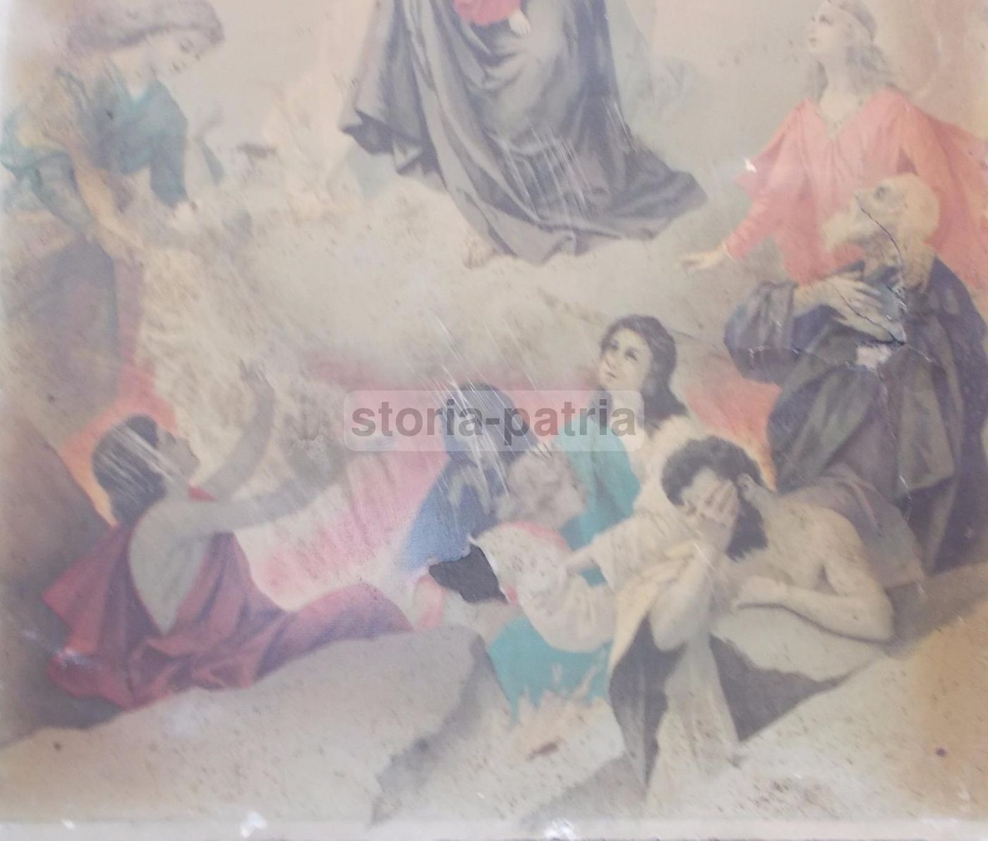 Madonna Del Carmine, Stampa Cromolitografica, Primi '900
