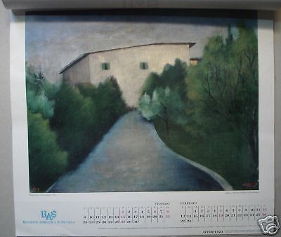 Calendario RAS 1989: Pittura Toscana (Rosai, Soffici, Viani)
